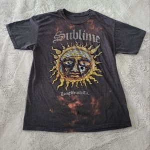 Sublime Gray and Acid Wash Concert Tee